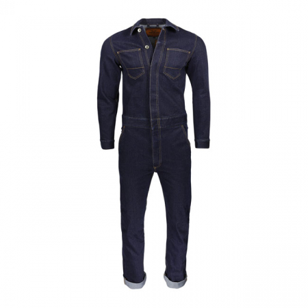 ROKKER OVERALL MEN DENIM BLUE