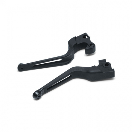 KURYAKYN, DILLINGER HANDLEBAR LEVER SET. STAIN BLACK