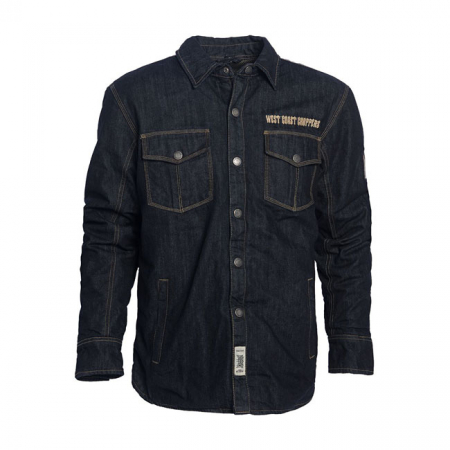 WCC OG DENIM RIDING JACKET RAW DENIM