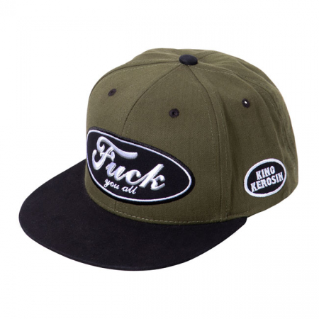 KING KEROSIN BASTARDS CAP BLACK/OLIVE