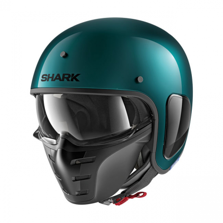 SHARK S-DRAK GREEN METAL ECE