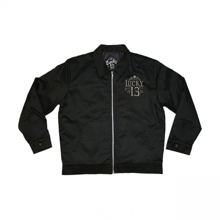 LUCKY 13 DEAD SKULL JACKET BLACK