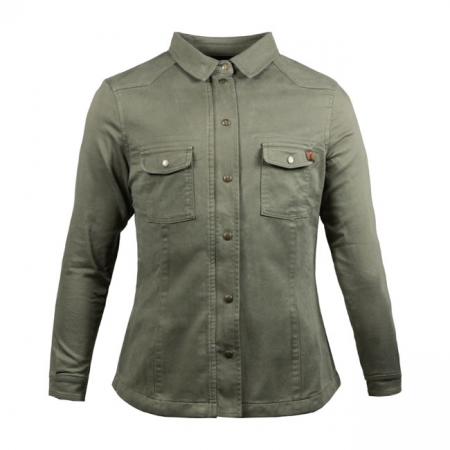 JOHN DOE MOTOSHIRT WOMEN XTMÂ© OLIVE