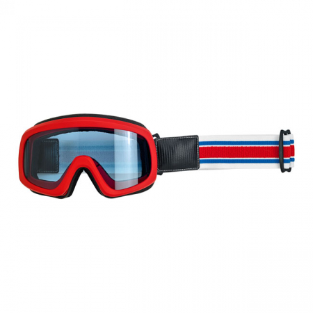 BILTWELL OVERLAND 2.0 RACER GOGGLE R/W/B