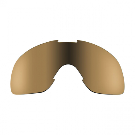 BILTWELL OVERLAND GOGGLE LENS GOLD MIRROR BROWN