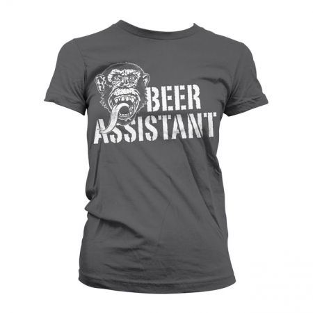 GMG BEER ASSISTANT GIRLY T-SHIRT