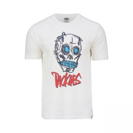 DICKIES BY FOS EAST HOMER T-SHIRT WHITE