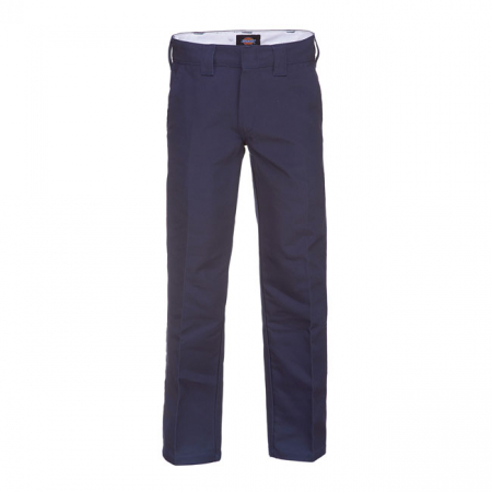 DICKIES COTTON 873 WORK PANTS NAVY BLUE