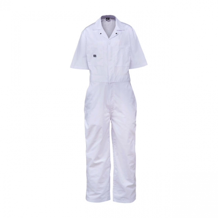 DICKIES LADIES REGO PARK COVERALL WHITE