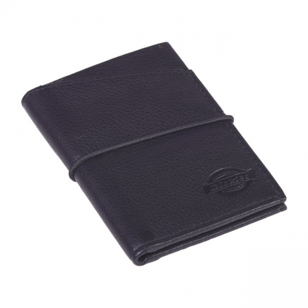 DICKIES CENTRE CROSS LEATHER CARD HOLDER