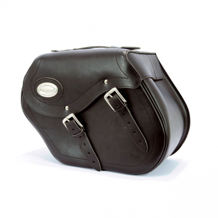 LONGRIDE, LEATHER SMOOTH SADDLEBAGS #154