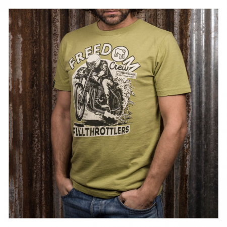 HOLY FREEDOM ROCKER T-SHIRT GREEN