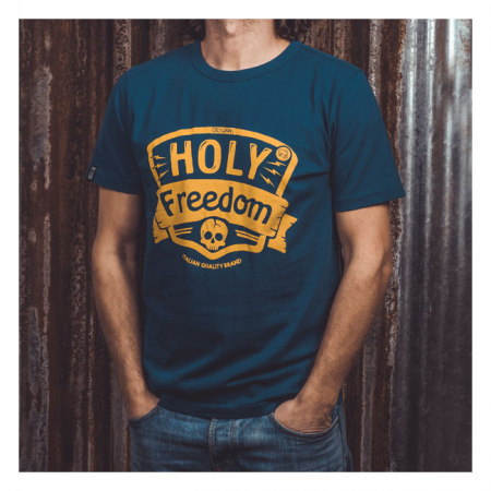 HOLY FREEDOM NAVY T-SHIRT