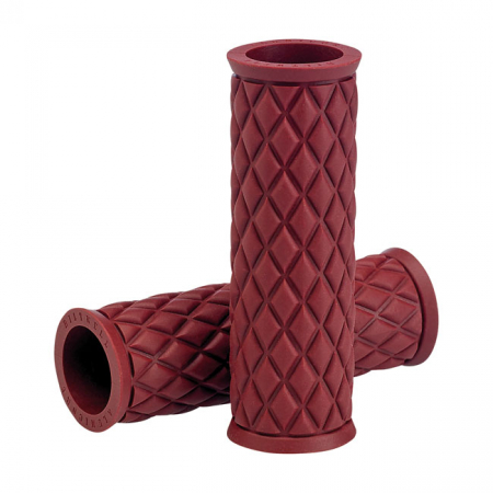 BILTWELL ALUMICORE REPLACEMENT GRIP SLEEVES OXBLOOD