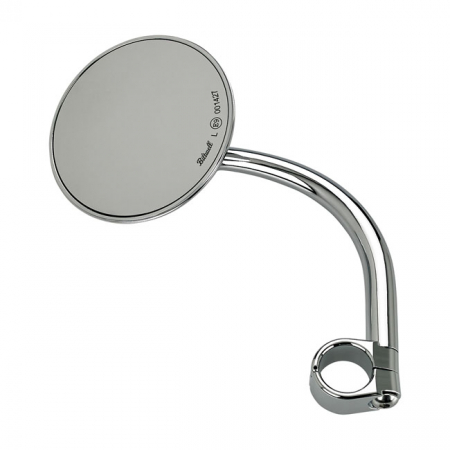 BILTWELL UTILITY ROUND MIRROR CHROME ECE APPR.