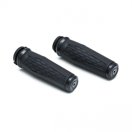 KURYAKYN, HEX GRIPS FOR ELECTRONIC THROTTLE. SATIN BLACK