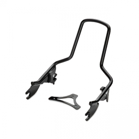 SISSY BAR KIT 12.50" 1-PIECE UPRIGHT, BLACK