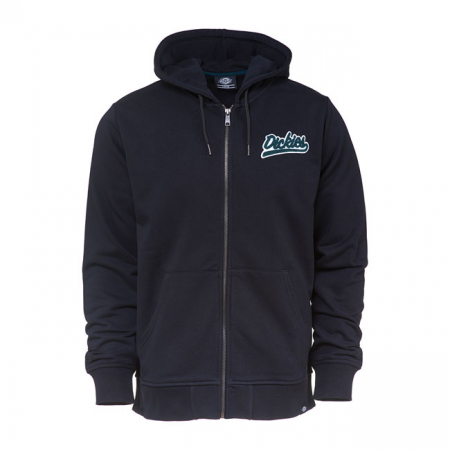 DICKIES MONTICELLO ZIP-UP HOODIE BLACK