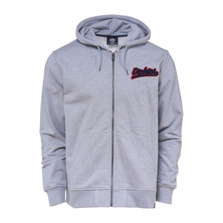 DICKIES MONTICELLO ZIP-UP HOODIE GREY MELANGE