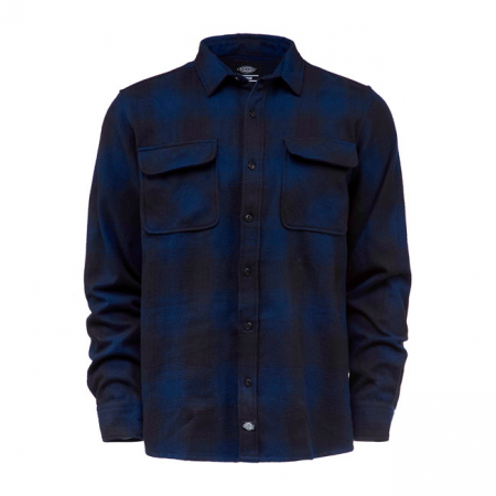 DICKIES WANETA LONG SLEEVE SHIRT NAVY