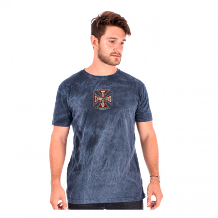 WCC SPARK VINTAGE T-SHIRT BLUE