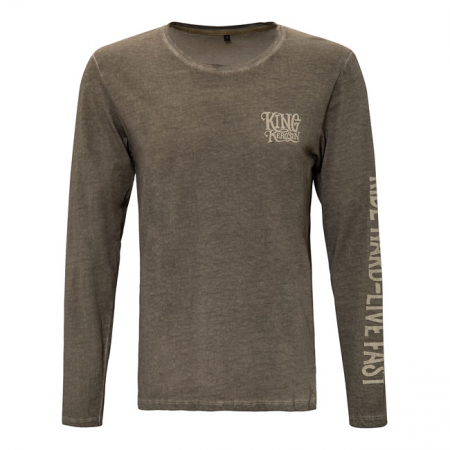 KING KEROSIN RIDE HARD LONGSLEEVE OLIVE