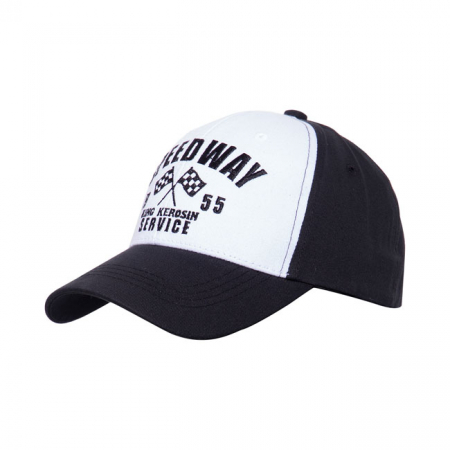 KING KEROSIN SPEEDWAY TRUCKER CAP BLACK/WHITE