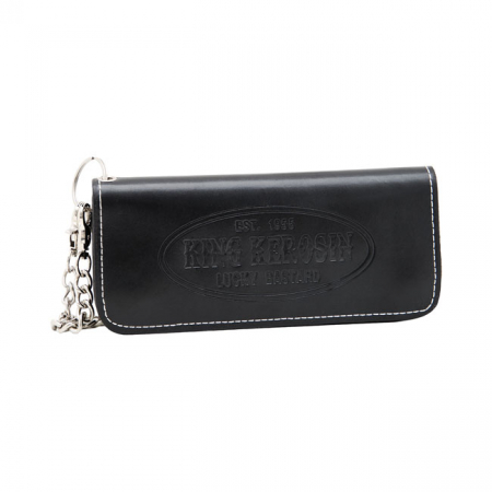 KING KEROSIN LUCKY BASTARD WALLET BLACK