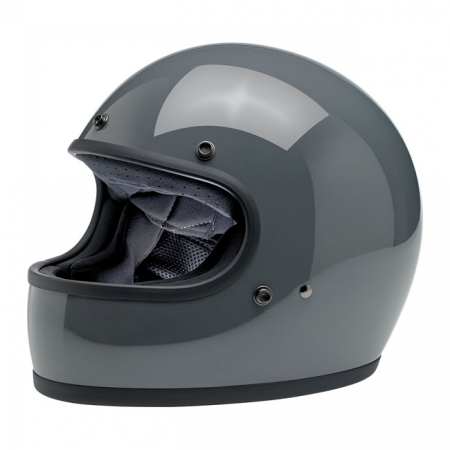 BILTWELL GRINGO HELMET GLOSS STORM GREY