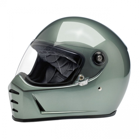 BILTWELL LANE SPLITTER HELMET METALLIC OLIVE