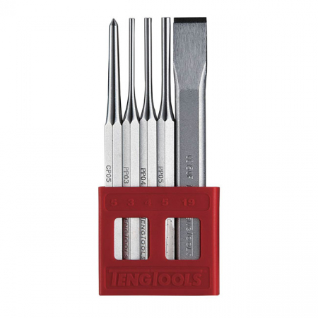 TENG TOOLS, CENTER POINT AND CHISEL SET