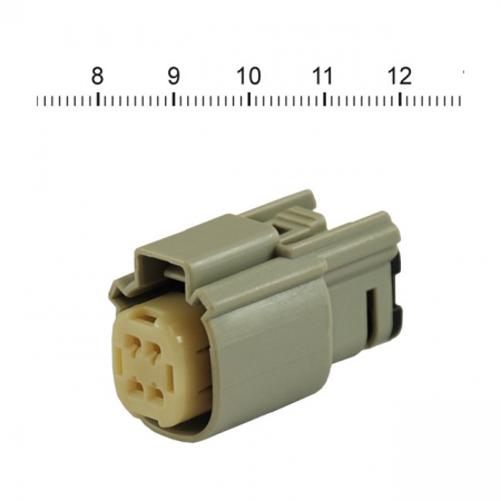 NAMZ, MOLEX MX-150 CONNECTOR. GRAY, PLUG, 4-PIN