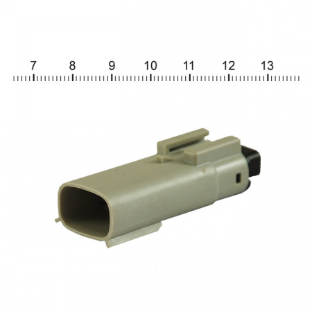 NAMZ, MOLEX MX-150 CONNECTOR. GRAY, RECEPTABLE, 3-PIN