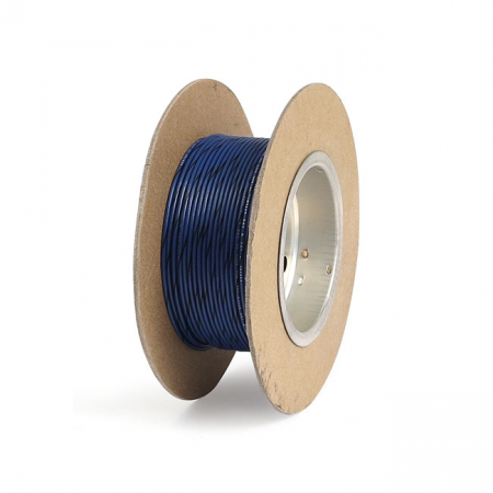 SININEN / MUSTA. NAMZ WIRE ON SPOOL, 18 GAUGE 1 M