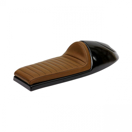 C-RACER UNIVERSAL LONG CLASSIC B SEAT DARK BROWN