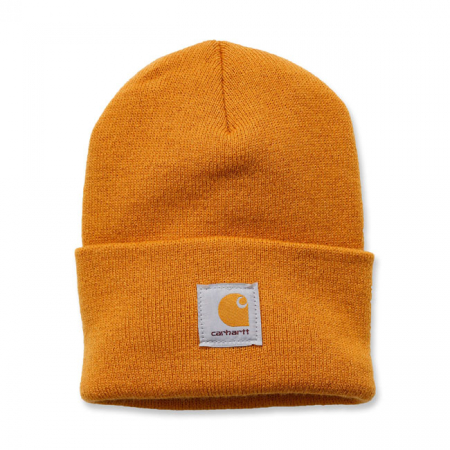 CARHARTT RIB KNIT BEANIE WATCH, CARHARTT GOLD