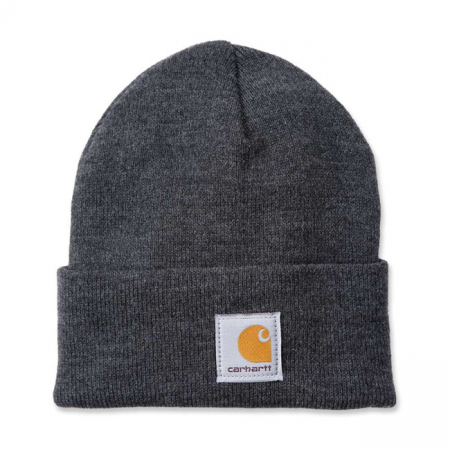 CARHARTT WATCH HAT BEANIE COAL HEATHER