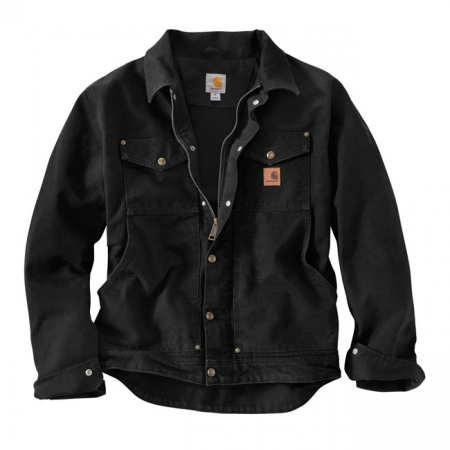 CARHARTT BERWICK SANDSTONE JACKET BLACK