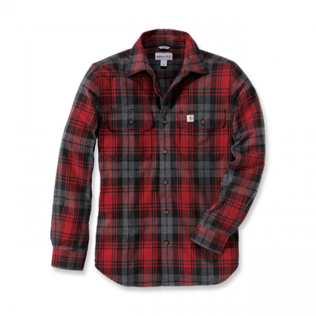 CARHARTT L/S HUBBARD SLIM FIT FLANNEL SHIRT D