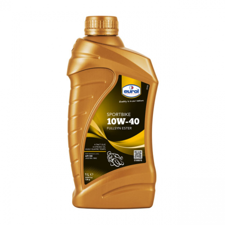 EUROL SPORTBIKE 10W-40 MOTOR OIL, 1L