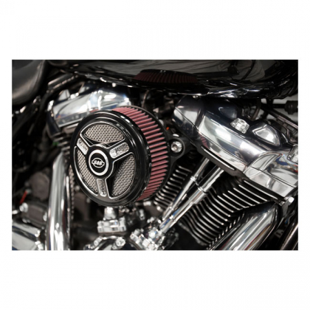 S&S STEALTH, TRI-SPOKE AIR CLEANER KIT