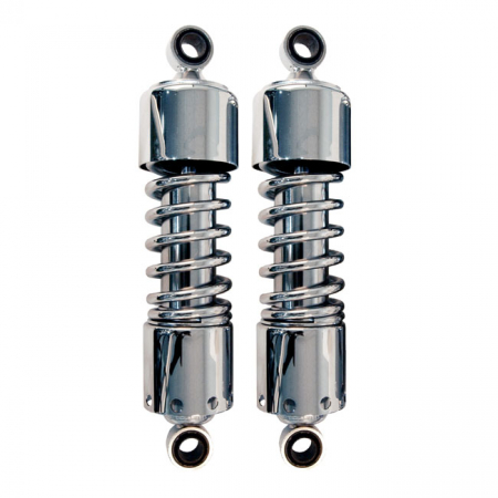 SHOCK ABSORBERS 11", WITHOUT COVER. CHROME