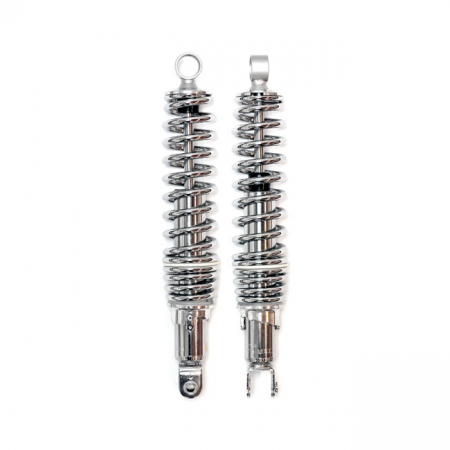 EMGO SHOCK ABSORBERS CHROME NO SHROUDS