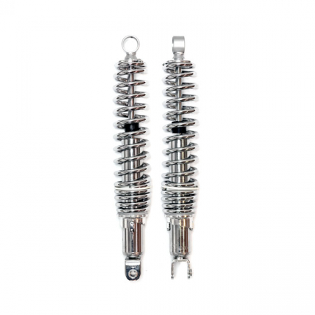 EMGO SHOCK ABSORBERS CHROME NO SHROUDS