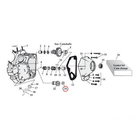 BREATHER VALVE SHIM, .135 INCH