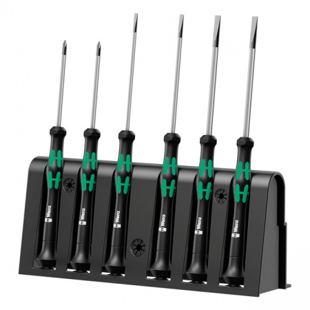 WERA MICRO SCREWDRIVER SET 6 PCS FOR ELECTRONIC APPLICATIONS