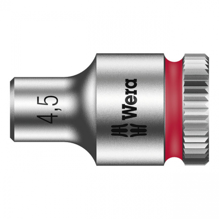 WERA ZYKLOP 1/4" SOCKET - METRIC 4.5