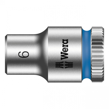 WERA ZYKLOP 1/4" SOCKET - METRIC 6.0