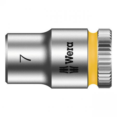 WERA ZYKLOP 1/4" SOCKET - METRIC 7.0