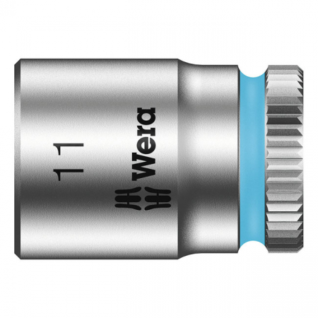 WERA ZYKLOP 1/4" SOCKET - METRIC 11.0